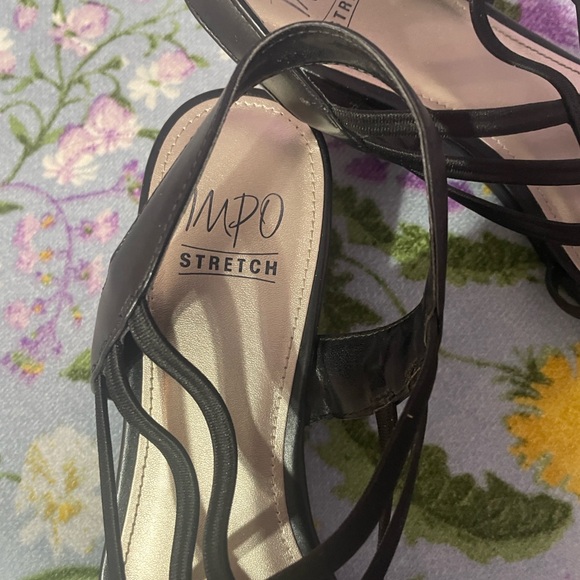 Impo Black Strappy Sandals 10 - Picture 12 of 16